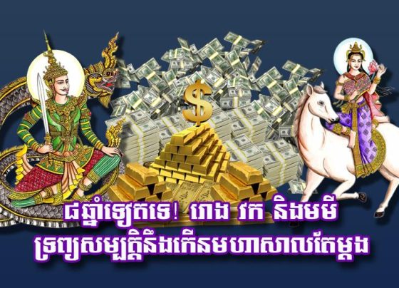 ៨​ឆ្នាំ​ទៀត​ទេ! រោង វក និង​មមី ទ្រព្យសម្បត្តិ​នឹង​កើន​មហាសាល​តែ​ម្តង