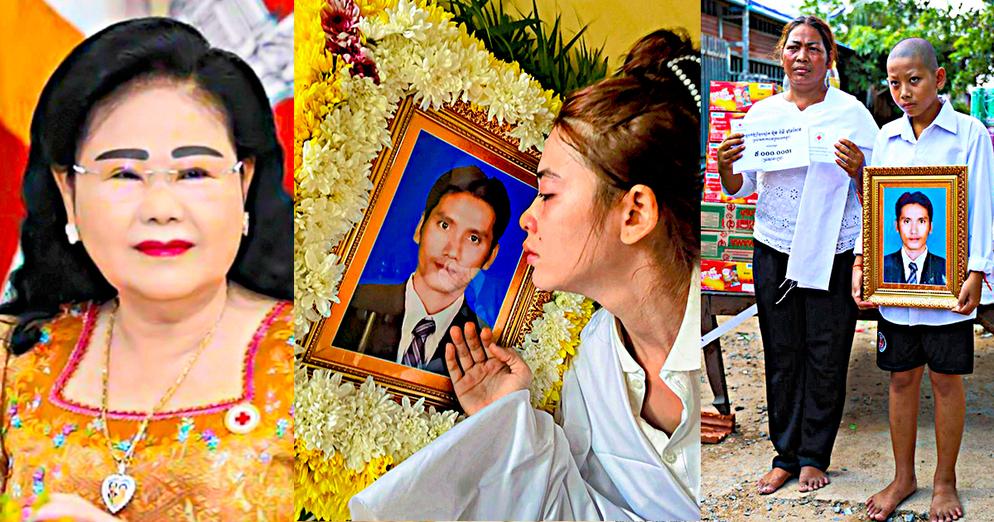 សម្តេចកិត្តិព្រឹទ្ធបណ្ឌិត ប៊ុន រ៉ានី ហ៊ុនសែន ចូលរួមរំលែកមរណទុក្ខក្រុមគ្រួសារសពដែលស្លា.ប់ដោយរថយន្តបុករះនៅខណ្ឌចំការមន…