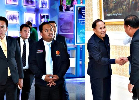 គណៈប្រតិភូក្រុមមិត្តភាពសភាថៃ-កម្ពុជាអញ្ជើញទស្សនា និងសិក្សាឈ្វេងយល់វិមាន ឈ្នះ ឈ្នះ
