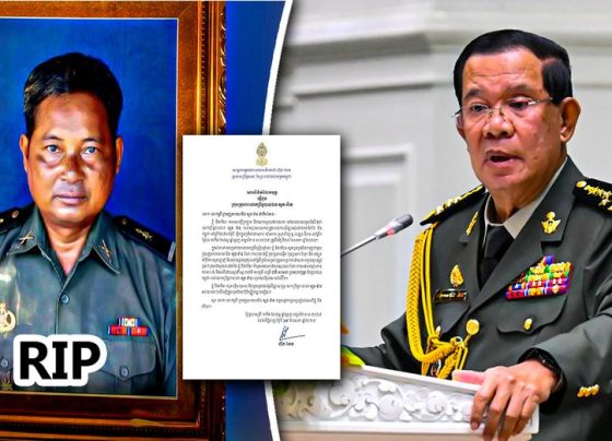 សម្តេចតេជោ ហ៊ុន សែន ផ្ញើសារលិខិតរំលែកទុក្ខ ជូនក្រុមគ្រួសារលោកព្រិន្ទបាលឯក សួន រ៉ាន ដែលបានពលីជីវិតនៅស្រុកជាំក្សាន្ត ខេត្តព្រះវិហារ