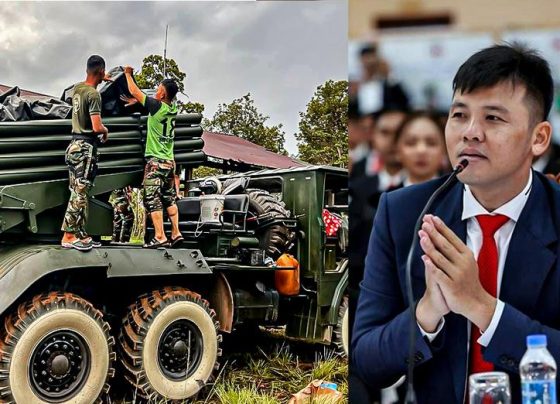 អ្នកឧកញ៉ា ឡេង ណាវ៉ាត្រា ចូលរួមឧបត្ថម្ភថវិកា ២,០០០លានរៀល និងអង្ករ ១០០តោន ដល់កងទ័ពជួរមុខ ដែលឈរជើងនៅបណ្តោយព្រំដែនកម្ពុជា-ថៃ