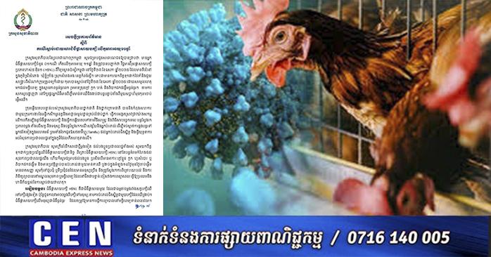 ក្រសួងសុខាភិបាលប្រកាសពីការស្លាប់កុមារាអាយុ១១ឆ្នាំម្នាក់ទៀត ដោយសារជំងឺផ្តាសាយបក្សី H5N1