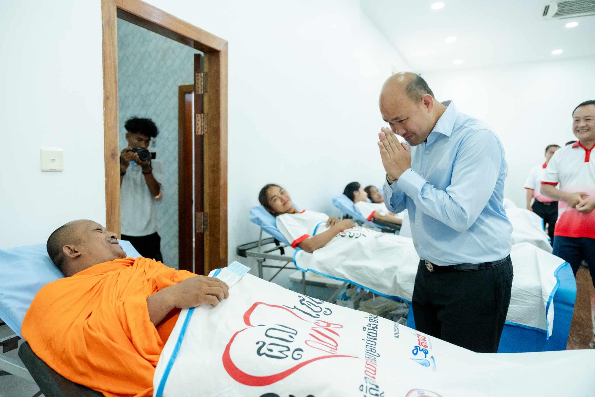 ឯកឧត្តម ហ៊ុន ម៉ា​នី អំពាវនាវ​ឲ្យ​មានការ​ចូលរួម​ផ្តល់​ឈាម ដើម្បី​ជួយ​សង្គ្រោះ​អាយុជីវិត​របស់​ប្រជាពលរដ្ឋ​ខ្មែរ