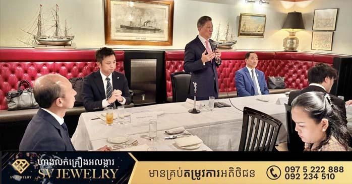 ឧបនាយករដ្ឋមន្ត្រី អនុប្រធានទី១ ក្រុមប្រឹក្សាអភិវឌ្ឍន៍កម្ពុជា អញ្ជើញជួបពិភាក្សាការងារជាមួយថ្នាក់ដឹកនាំក្រុមហ៊ុនសំខាន់ៗរបស់ជប៉ុន ក្នុងកម្មវិធីផ្គូផ្គងវិនិយោគជាមួយសមាគមឧកញ៉ាកម្ពុជា