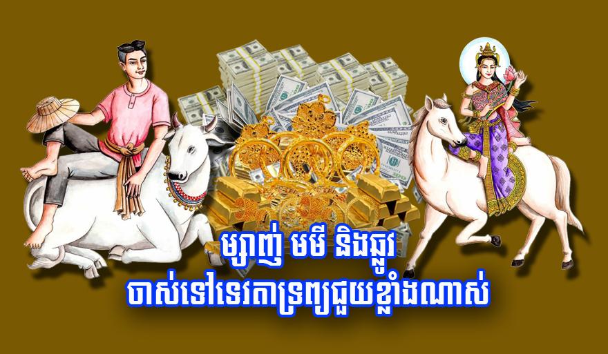 ទេវតាទ្រព្យប្រទានពរ! ឆ្នាំម្សាញ់ មមី និង​ឆ្លូវ ទទួលបានលាភស្តុកស្តម្ភពេលចាស់