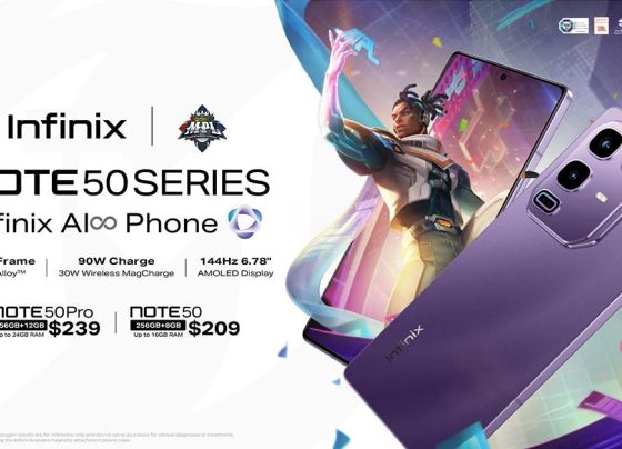 Infinix NOTE 50 Series ស្មាតហ្វូនបំពាក់មុខងារលំដាប់ Flagship, One-Tap Infinix AI ∞ និងការសាកថ្មកម្រិតខ្ពស់ 90W នៃ Note 50 series Collaboration ជាមួយ MLBB បានមកដល់ហើយ!!