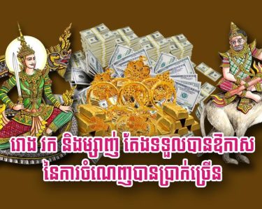 រោង វក និង​ម្សាញ់ តែង​ទទួល​បាន​ឱកាស​នៃ​ការ​ចំណេញ​បាន​ប្រាក់​ច្រើន
