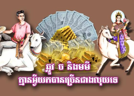 ឆ្លូវ ច និង​មមី គ្មាន​អ្វី​យក​បាន​ច្រើន​ជាង​លុយ​ទេ