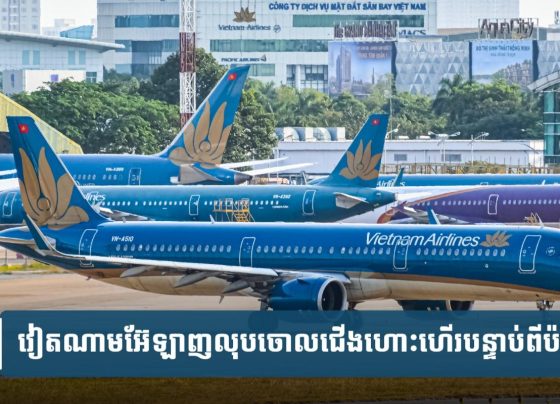 ​វៀតណាម​អ៊ែ​ឡាញ​លុប​ចោល​ជើង​ហោះ​ហើរ​បន្ទាប់​ពី​យន្ត​ហោះ​ប៉ះ​ទង្គិច​គ្នា