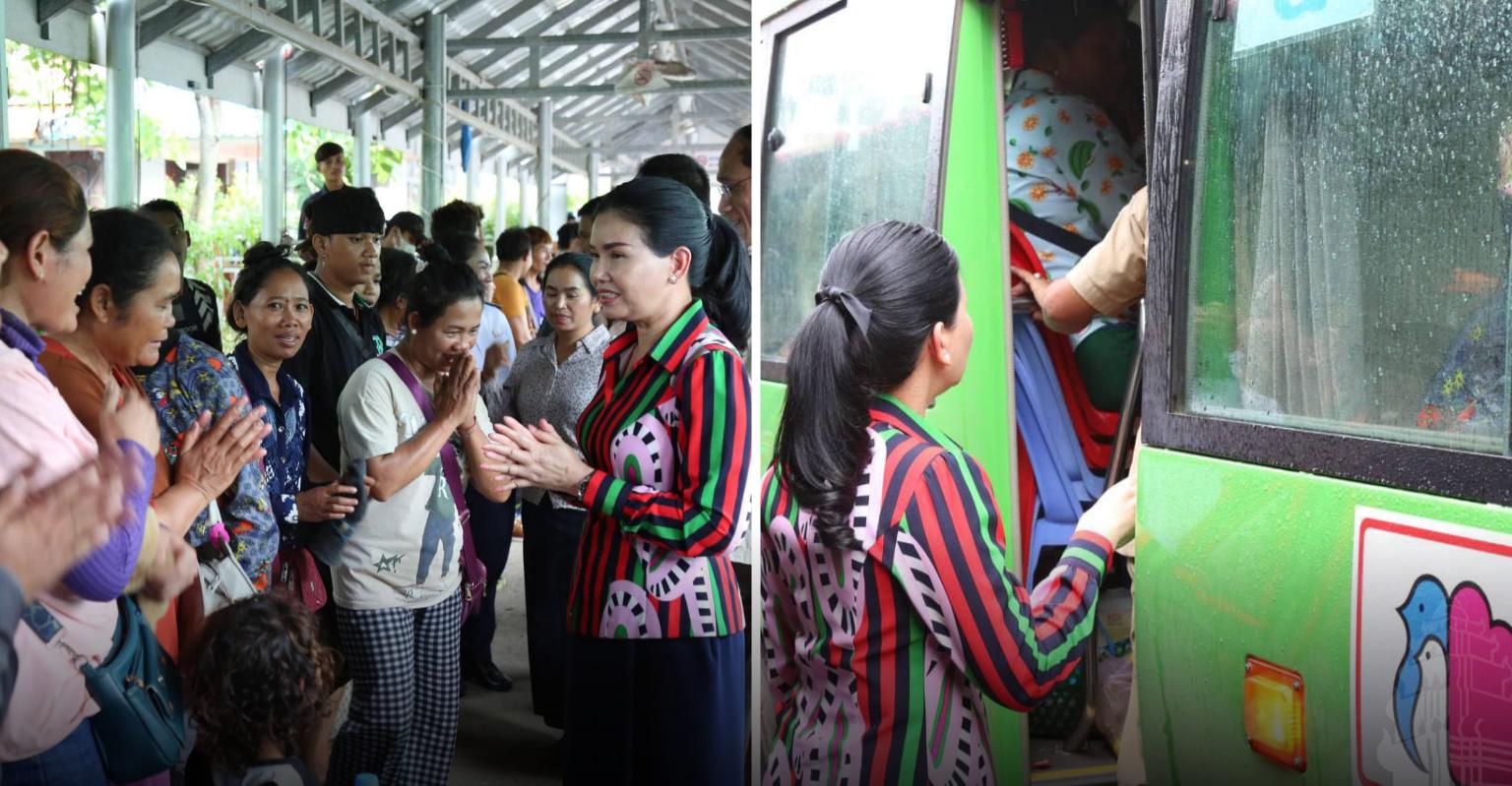 ប៉ៃលិន៖ អភិបាលខេត្ត​ចុះ​ទទួល​ពលករ​ខ្មែរ​ពី​ថៃ និង​រៀបចំ​រថយន្តក្រុង​ជូន​ត្រឡប់​ទៅ​ស្រុក​កំណើត​វិញ​ដោយ​ឥត​គិត​ថ្លៃ