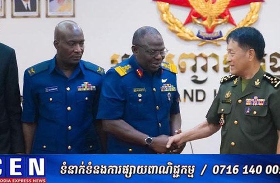 អគ្គមេបញ្ជាការ អនុញ្ញាតឲ្យទីប្រឹក្សាយោធាប្រទេសនីហ្សេរីយ៉ា ចូលជួបសម្តែងការគួរសម និងពិភាក្សាការងារ