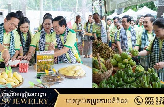 រដ្ឋបាលខេត្តបាត់ដំបង បើកព្រឹត្តិការណ៍ផ្លែឈើ២០២៥ ដោយមានការដាក់តាំងលក់បន្លែផ្លែឈើក្នុងស្រុកជាច្រើនមុខ