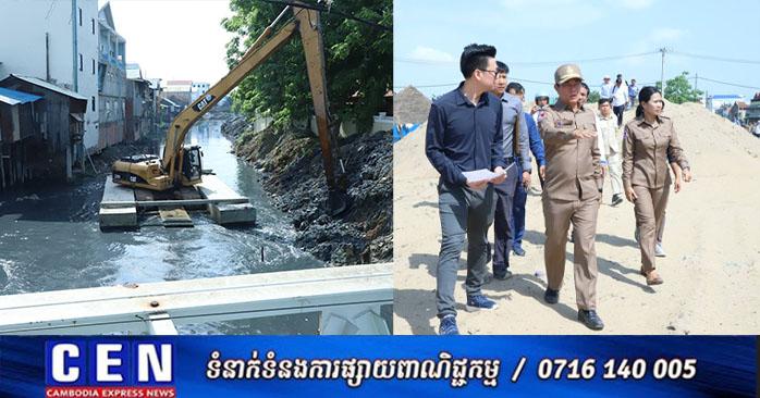 ប្រយុទ្ធនឹងទឹកជំនន់៖ ឯកឧត្ដម ឃួង ស្រេង ចុះពិនិត្យលូ ប្រឡាយ និងស្ថានីយ៍បូមទឹកនៅដង្កោ-មានជ័យ ដើម្បីពន្លឿនការរំដោះទឹកភ្លៀង