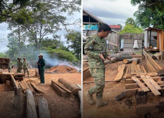 បង្ក្រាប​សិប្បកម្ម​កែ​ច្នៃ​ឈើ​ខុសច្បាប់​៧​កន្លែង​ក្នុង​ខេត្តព្រះវិហារ