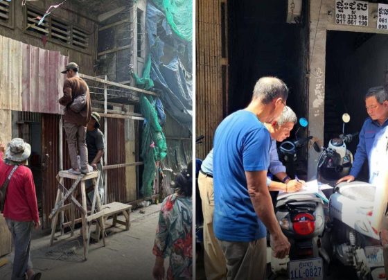 រដ្ឋបាល​ខណ្ឌ​៧​មក​រា ព្រមាន​ចាត់វិធានការ​ច្បាប់ ចំពោះ​ម្ចាស់​ភោជនីយដ្ឋាន​«​ថ្មដា​» ដែល​សង់​រំលោ.ភ​ផ្លូវ​សាធារណៈ