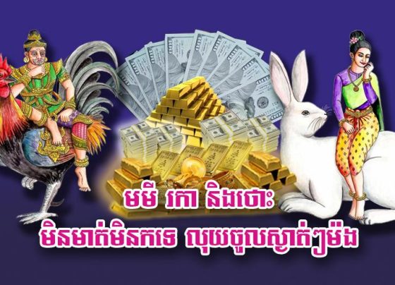 មមី រកា និង​ថោះ មិន​មាត់​មិន​ក​ទេ លុយ​ចូល​ស្ងាត់​ៗ​ម៉​ង
