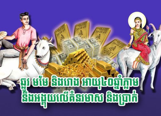 ឆ្លូវ មមែ និង​រោង អាយុ​៤០​ឆ្នាំ​ភ្លាម នឹង​អង្គុយ​លើ​គំនរ​មាស និង​ប្រាក់