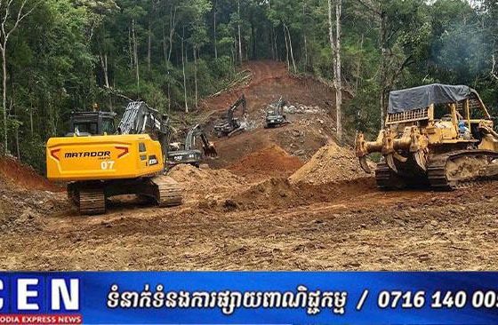 វឌ្ឍនភាពនៃការកសាងផ្លូវក្រវាត់ព្រំដែន ដោយប្រើប្រាស់មូលនិធិកសាងហេដ្ឋារចនាសម្ព័ន្ធតាមព្រំដែន ដោយផ្តោតលើការកសាងផ្លូវក្រវាត់ព្រំដែន