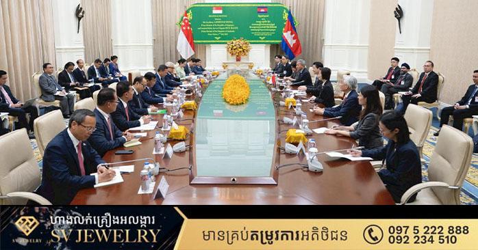កម្ពុជា-សិង្ហបុរី: ប្ដេជ្ញាជំរុញកិច្ចសហប្រតិបត្តិការ និងទំនាក់ទំនងទ្វេភាគីឱ្យកាន់តែរឹងមាំ