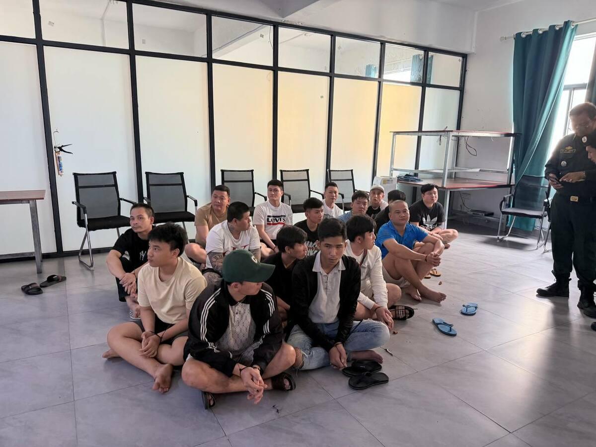 លាតត្រដាងបណ្ដាញឆបោកអនឡាញធំមួយ! សមត្ថកិច្ចបាវិតឃាត់ខ្លួនជនសង្ស័យ៣០នាក់ ជាជនជាតិវៀតណាម ក្រោយប្រតិបត្តិការទ្រង់ទ្រាយធំ!