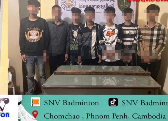 នគរបាល​ស្រុកគាស់ក្រឡ ឃាត់ក្រុមក្មេងទំនើងចំនួន០៧នាក់ ករណីបង្កហិង្សាវាយគ្នាទៅវិញទៅមក