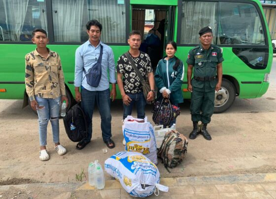 ពលរដ្ឋខ្មែរ១៥នាក់ ឆ្លងដែនពីថៃចូលមកកម្ពុជា ដោយសុវត្ថិភាព តាមច្រកអន្តរជាតិដូង