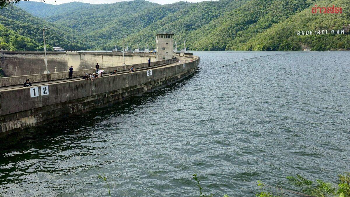 ទំនប់វារីអគ្គិសនីធំជាងគេនៅថៃ ជិតពេញចំណុះ! អាជ្ញាធរបង្កើនការបញ្ចេញទឹក បារម្ភពីទឹកជំនន់