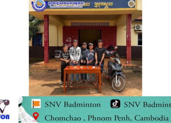 សាលាដំបូងខេត្តក្រចេះឃុំខ្លួនក្មេងទំនើងចំនួន៥នាក់ជាបណ្តោះអាសន្ន ករណីហិង្សាដោយចេតនា