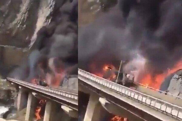 រន្ធត់! គ្រោះថ្នាក់រថយន្តក្រុងបុកប្រេងនៅអារ៉ាប៊ីសាអូឌីត សម្លាប់អ្នកធម្មយាត្រាឥណ្ឌា ៤៥ នាក់