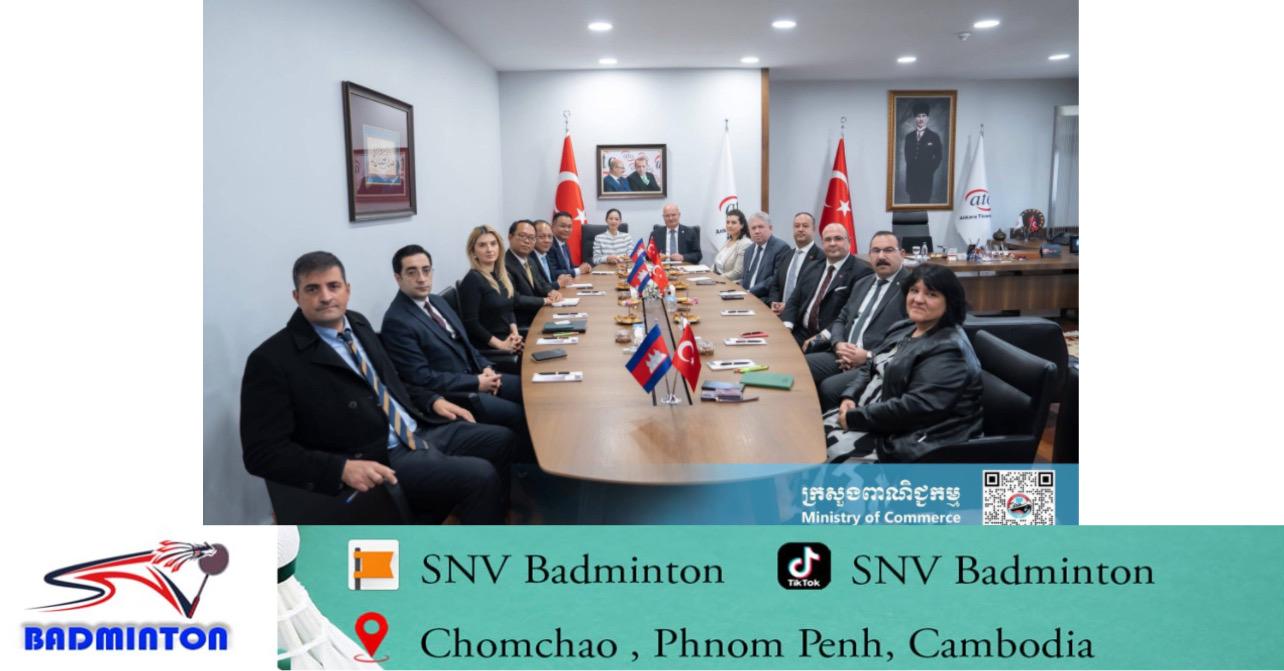 កម្ពុជា-តួកគីយ៉េ ប្តេជ្ញាជំរុញទំហំពាណិជ្ជកម្មទ្វេភាគីឲ្យឡើងដល់ ១ពាន់លានដុល្លារ