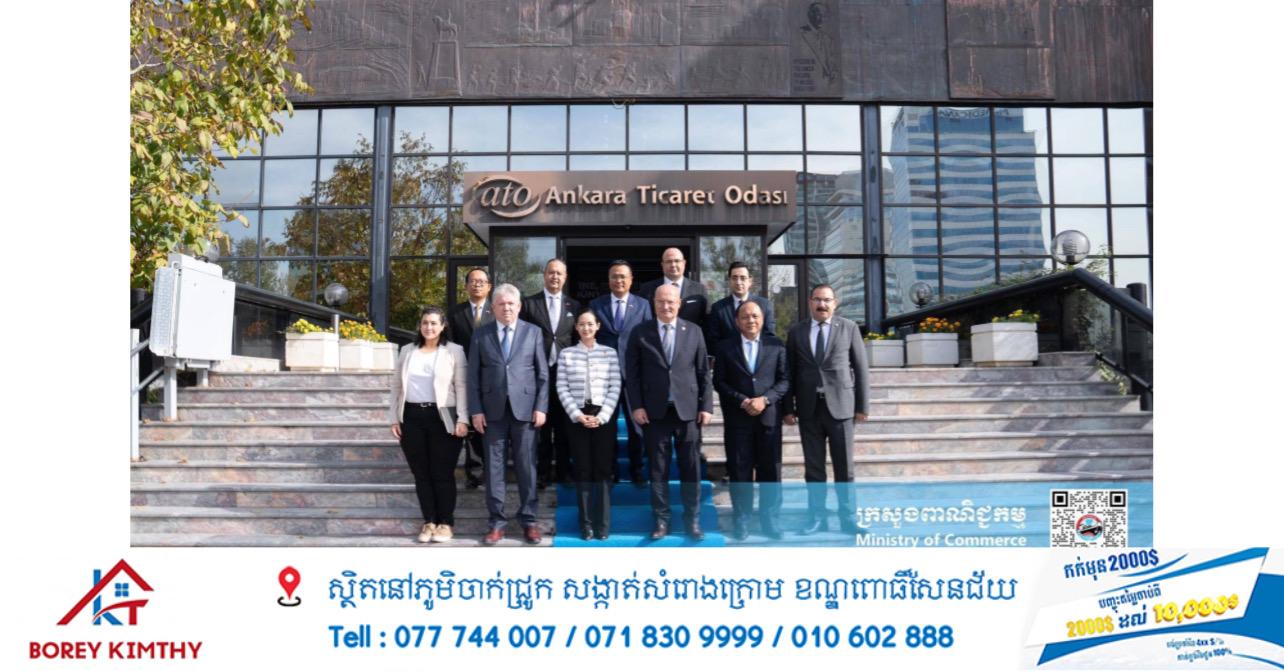 កម្ពុជា-តួកគី៖ បើកទំព័រថ្មី! រដ្ឋមន្ត្រីពាណិជ្ជកម្មជំរុញនាំចេញអង្ករ ស្វាយចន្ទី និងផលិតផលកសិកម្មទៅកាន់ទីផ្សារតួកគីយ៉េ និងអឺរ៉ុប