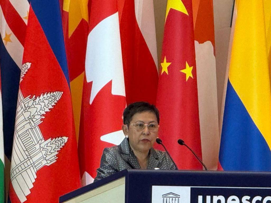 កម្ពុជាប្រកាសជំហររឹងមាំនៅ UNESCO៖ សន្តិភាពជាមូលដ្ឋានគ្រឹះសម្រាប់ការអភិវឌ្ឍប្រកបដោយចីរភាព