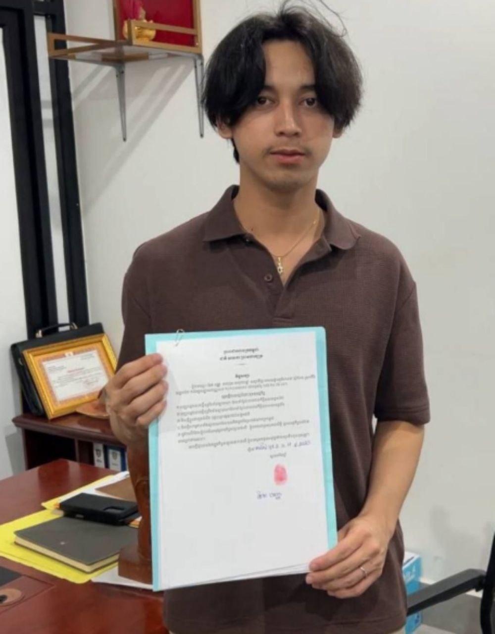 យុវជន​អ្នក​ផលិត​មាតិកា “បញ្ញា-Panha” ធ្វើ​កិច្ចសន្យា ៥ ចំណុច​ចំពោះ​មុខ​សមត្ថកិច្ច បញ្ឈប់​រាល់​ទង្វើ​ប៉ះពាល់​កិត្តិយស​ខេត្ត​តាកែវ និង​ខេត្ត​ដទៃ