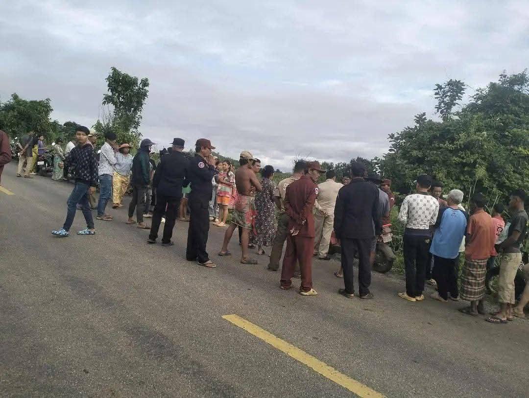 រឿងរន្ធត់! ប្រទះឃើញសពបុរសម្នាក់ចងកសម្លាប់ខ្លួនក្នុងចំការដំឡូងមី ភូមិអូរដា ខេត្តបាត់ដំបង