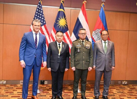 រដ្ឋមន្ត្រីការពារជាតិកម្ពុជា អរគុណសហរដ្ឋអាមេរិក និងប្រទេសម៉ាឡេស៊ី ដែលបានជួយសម្របសម្រួលឱ្យមាន «កិច្ចព្រមព្រៀងសន្តិភាព» រវាងកម្ពុជា-ថៃ