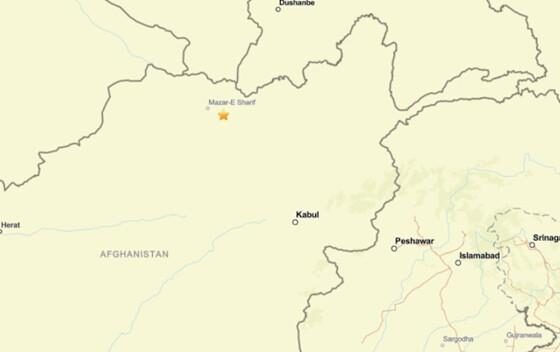 រញ្ជួយដីកម្រិត ៦,៣រ៉ិចទ័រនៅអាហ្វហ្គានីស្ថាន បណ្តាលឱ្យមនុស្ស ៩នាក់បាត់បង់ជីវិត និង ១២០នាក់រងរបួស