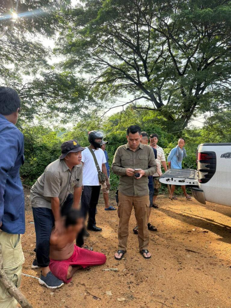 ចាប់បានហើយ! កូនកំណាចកាប់ឪពុកឯងស្លាប់ ក្រោយលាក់ខ្លួន២យប់២ថ្ងៃនៅប៉ៃលិន