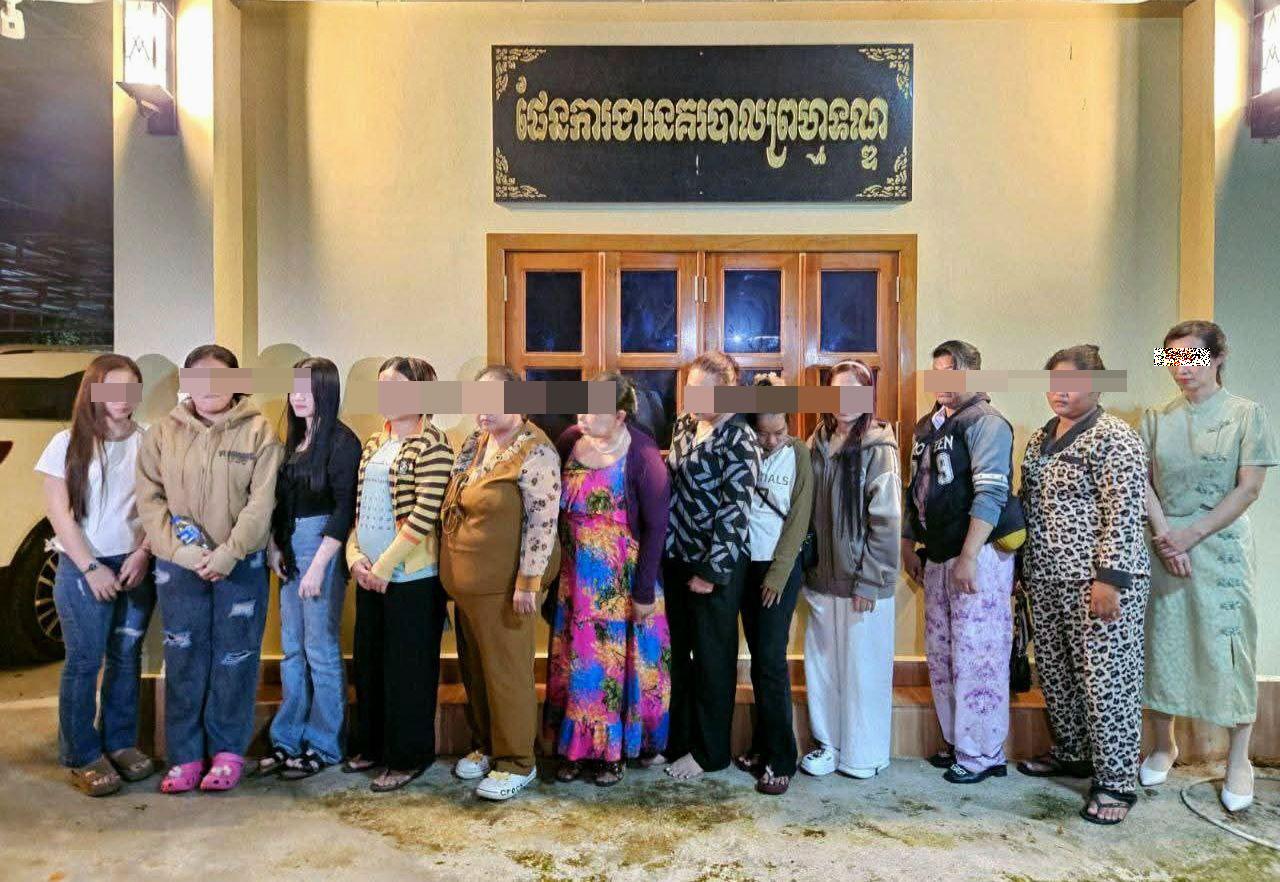 ឆ្មក់បង្ក្រាបទីតាំងល្បែងបៀរខុសច្បាប់នៅច្បារមន ឃាត់ខ្លួន២២នាក់ ទាំងជនជាតិចិន៧នាក់!