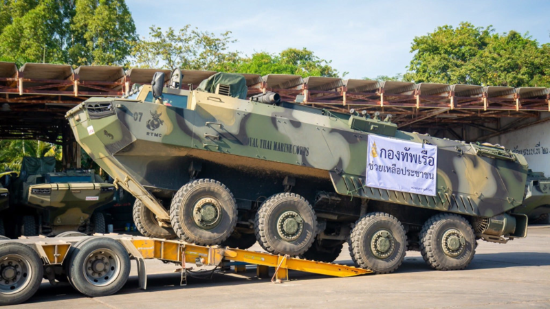 ថៃបញ្ជូនកងកម្លាំងបន្ថែមជួយជនរងគ្រោះទឹកជំនន់នៅ Hat Yai