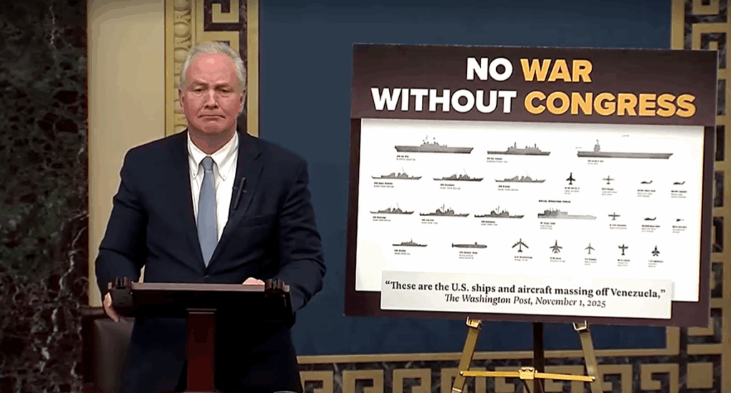 ព្រឹទ្ធសភា​អាមេរិក បោះឆ្នោត​រារាំង​លោក​ត្រាំ មិន​ឲ្យ​ធ្វើសង្គ្រាម​ឯកតោភាគី​លើ​វេណេស៊ុយអេឡា