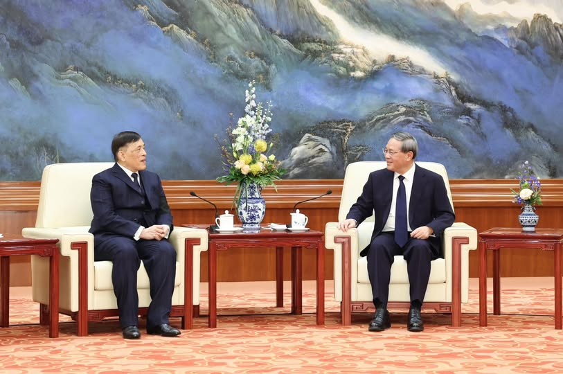 ចិន-ថៃ កាន់តែស្និទ្ធ! លោក លី ឈាង ប្តេជ្ញាពង្រឹងកិច្ចសហប្រតិបត្តិការគ្រប់វិស័យជាមួយថៃ