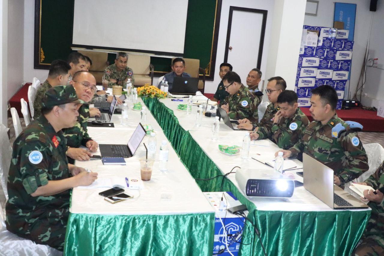 អាស៊ានតាមដានវឌ្ឍនភាពការបោះបង្គោលព្រំដែនកម្ពុជា-ថៃ នៅតំបន់បាត់ដំបង