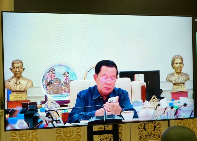 សម្តេចតេជោ ហ៊ុន សែន លុបចោលកម្មវិធីទាំងអស់ ដើម្បីចូលរួមបញ្ជាកងទ័ពទប់ទល់ការឈ្លានពាន