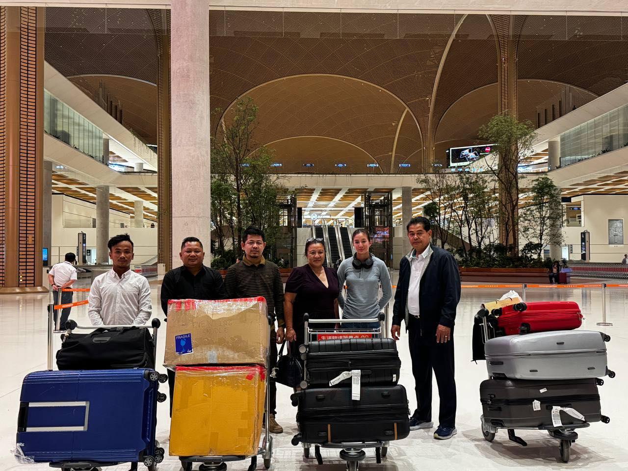 ក្រុមជម្រើសជាតិកម្ពុជា វិលត្រឡប់មកដល់ដោយសុខសុវត្ថិភាព ក្រោយដកខ្លួនពីការប្រកួតស៊ីហ្គេម