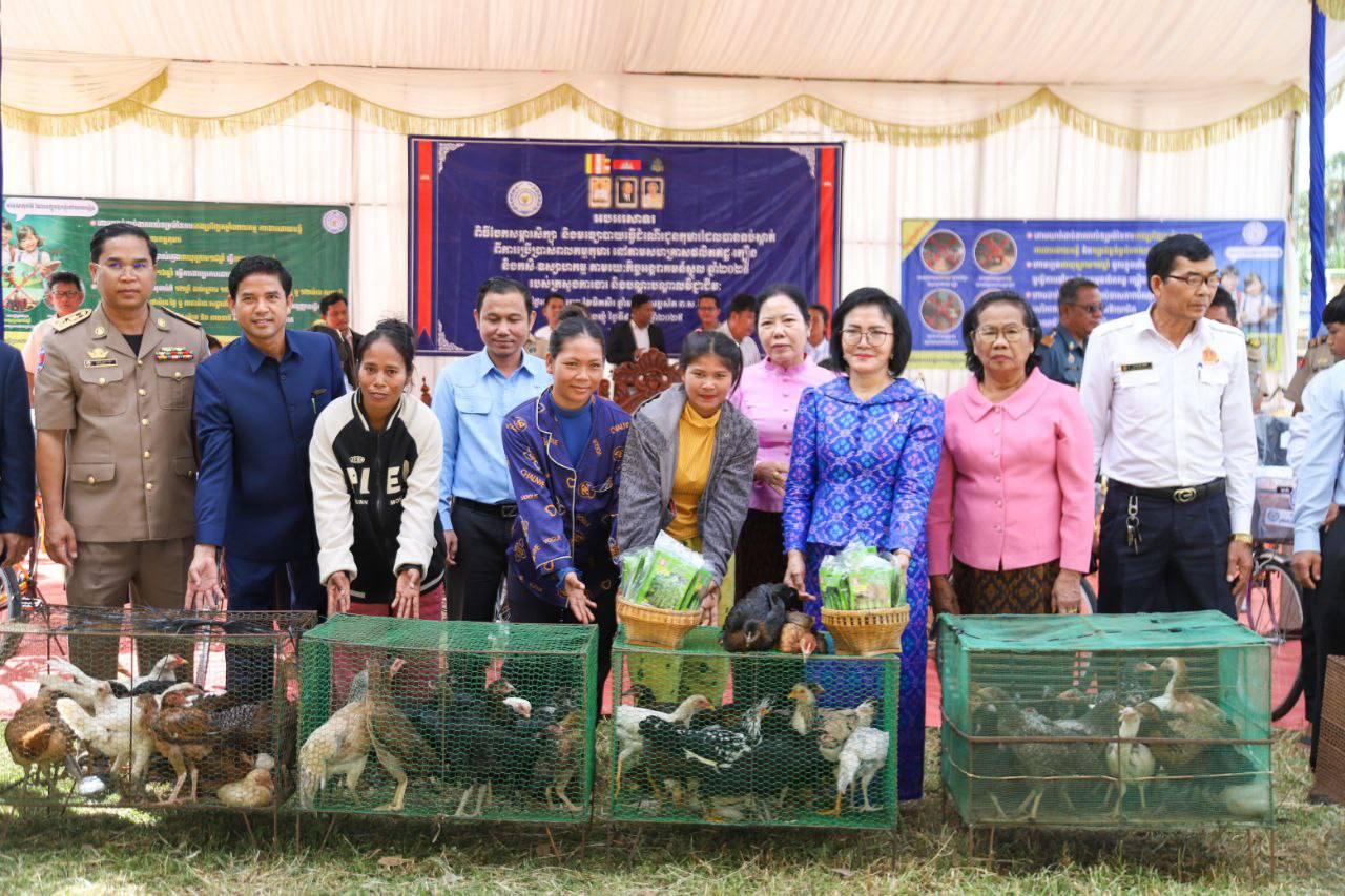 កុមារ ៩០ នាក់ នៅត្បូងឃ្មុំ ទទួលបានជំនួយពីការទប់ស្កាត់ពលកម្មកុមារ