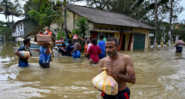 ស្រីលង្កាប្រកាសអាសន្នជាថ្មី ទឹកជំនន់សម្លាប់ជីវិតជាង ៦០០នាក់ និងផ្លាស់ទីលំនៅជាង ២២៥,០០០នាក់