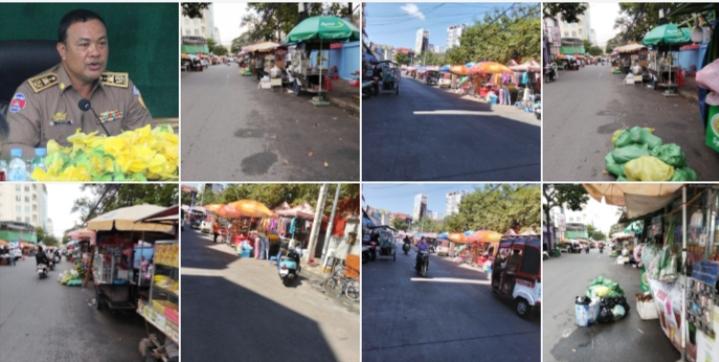 អាជ្ញាធរខណ្ឌទួលគោកស្ងាត់ឈឹង បណ្តោយឲ្យអ្នកលក់ដូរលើចិញ្ចើមផ្លូវរបងមន្ទីរពេទ្យកុមារជាតិនិងពេទ្យលោកសង្ឃ