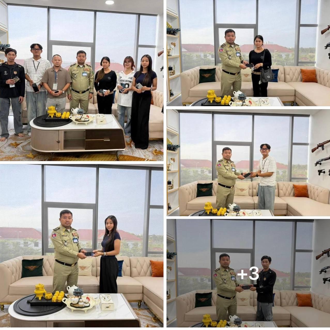 ប៉ូលីសចាប់ជនលួចទូរសព្ទដៃនៅ Walk Street ប្រគល់ទំនិញជូនជនរងគ្រោះវិញ