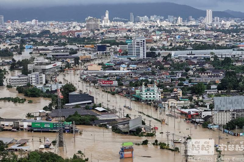 ថៃប្រកាសស្ថានភាពអាសន្ន៩ខេត្ត ទឹកជំនន់ធំអាចផ្ទុះពី១១-១៦ធ្នូ