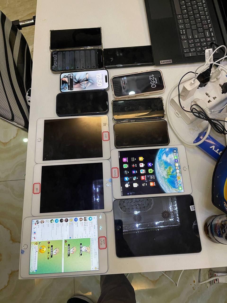 ចាប់ខ្លួនបណ្តាញឆបោកអនឡាញ ៩នាក់នៅឫស្សីកែវ រឹបអូសឧបករណ៍បច្ចេកវិទ្យារាប់ដប់